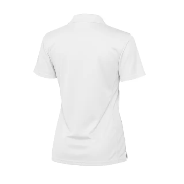Cutter-Buck-Clique-Ice-Pique-Womens-Tech-Polo-White-Back