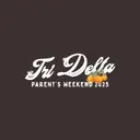 Delta Delta Delta Orange Accent Parent's Weekend Crewneck