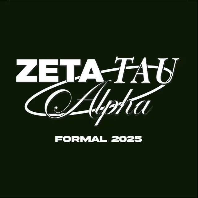 Zeta Tau Alpha Script and Block Text Formal Hoodie