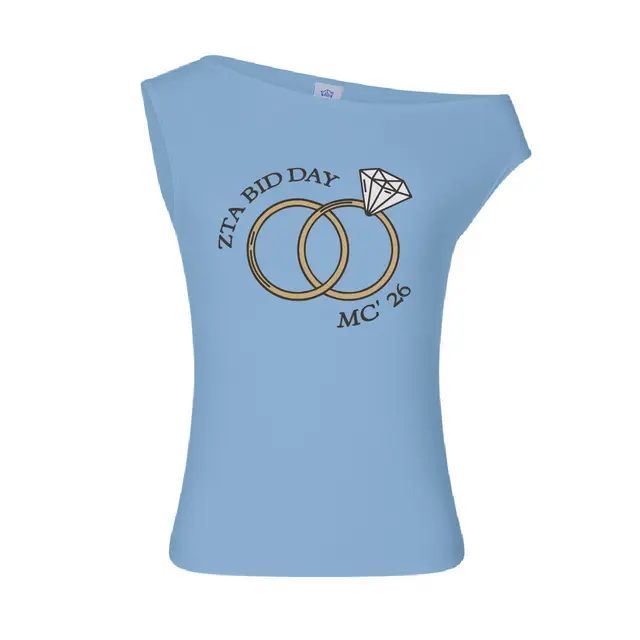Zeta Tau Alpha Interlocking Rings and Diamond Rush Tank 2