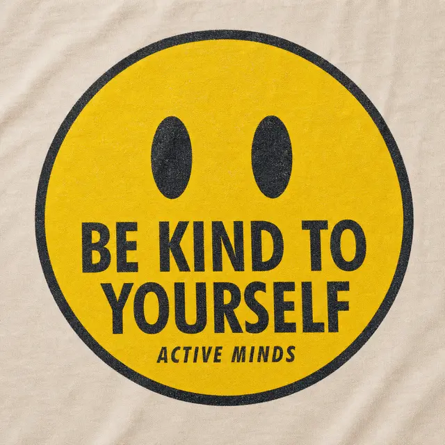 Active Minds Smile Graphic PR Shirt