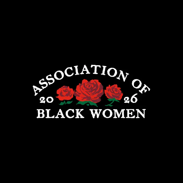 Association of Black Women Bold Rose Text PR Tank
