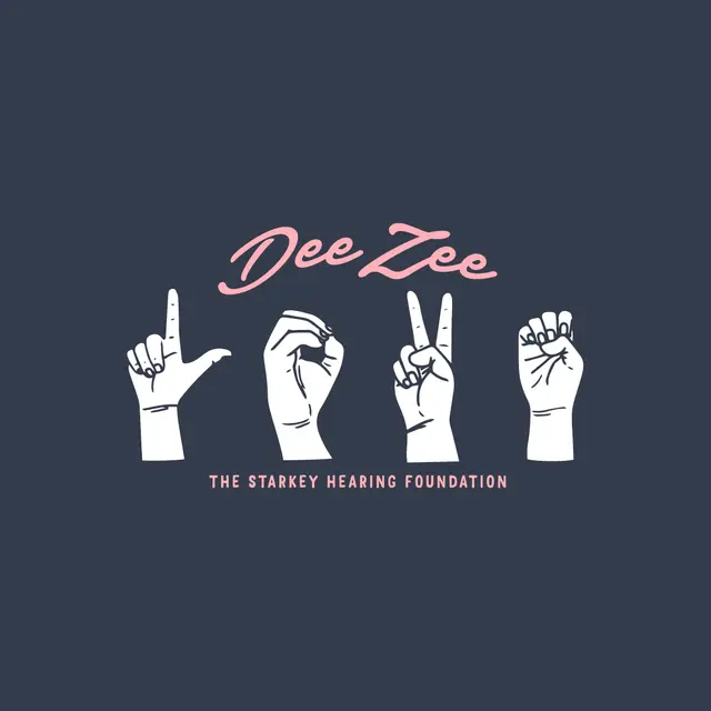 Delta Zeta Hand Sign Language Philanthropy Shirt