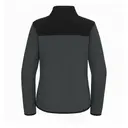 Women's Glacier Full-Zip Fleece Jacket Asphalt Grey TNF Black Back