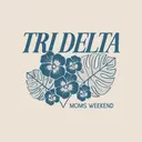 Delta Delta Delta Floral Hibiscus Parent's Weekend Crewneck