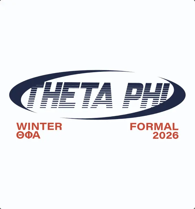 Theta Phi Curved Text Formal Hoodie