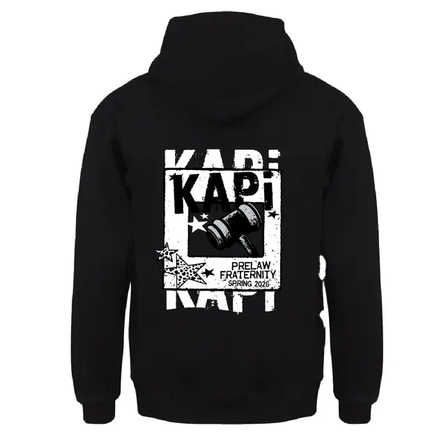 Kappa Alpha Pi Gavel Stars PR Hoodie 2