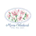Phi Mu Floral Frame Moms Weekend Shirt