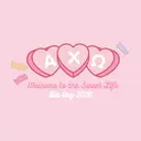 Alpha Chi Omega Heart Candy Rush Shirt