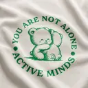 Active Minds Cute Bear Illustration PR Sweater
