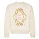 Alpha Delta Pi Floral Frame Moms Weekend Crewneck 2