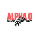 Alpha Omicron Pi Bold Text with Pizza Slice Philanthropy Tank