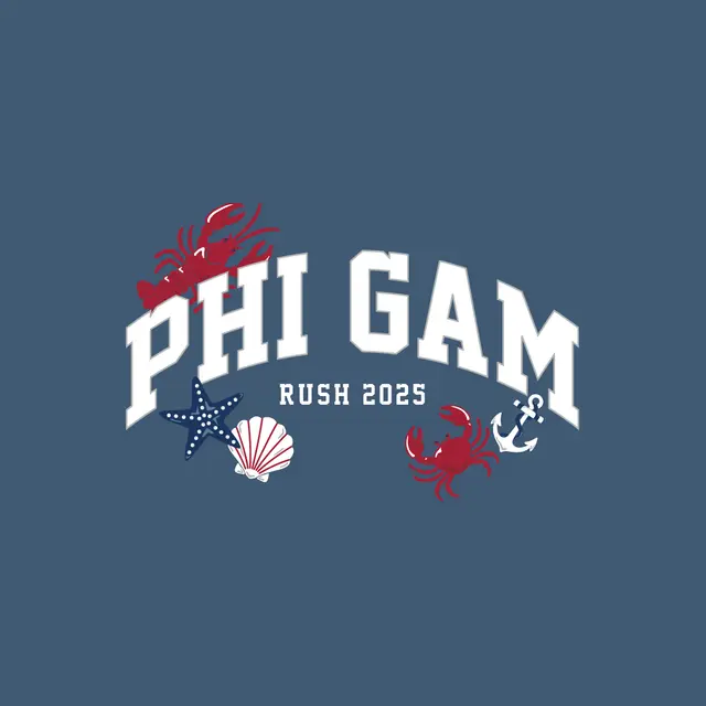 Phi Gamma Delta Nautical Rush Crewneck