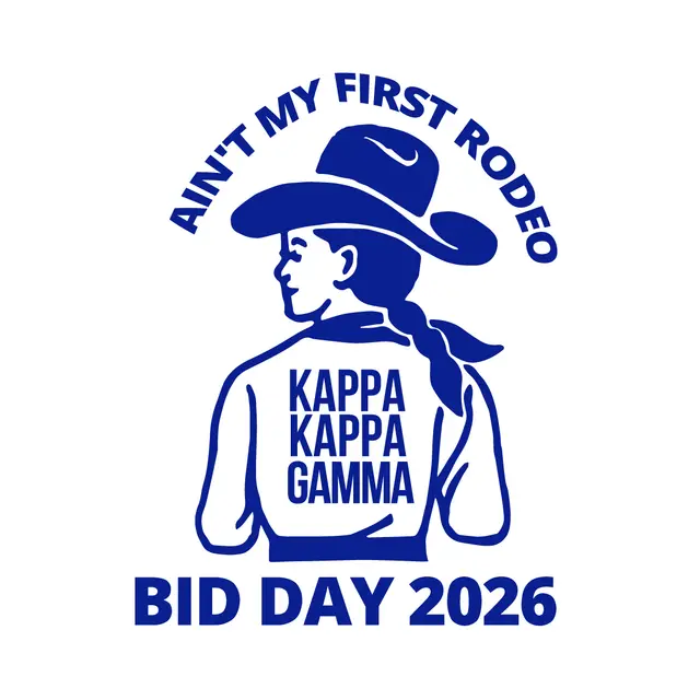 Kappa Kappa Gamma Rodeo Theme Bid Shirt