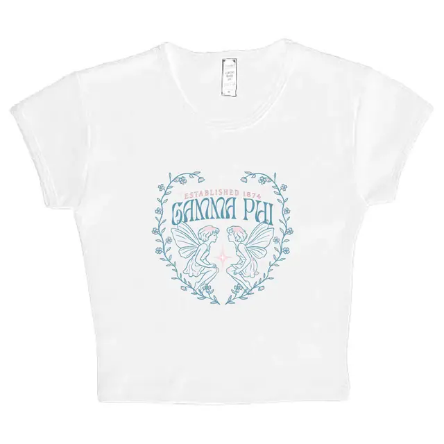 Gamma Phi Beta Fairy Illustration PR Shirt 2