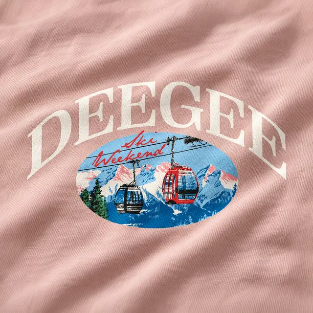 Delta Gamma Cable Car Graphic PR Sweater