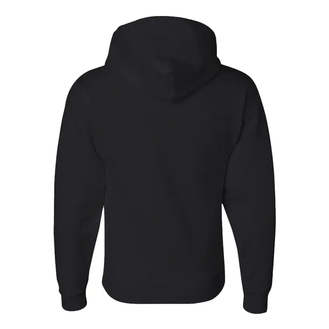 Jerzees Super Sweats® NuBlend® - Pullover Hooded Sweatshirt Black Back