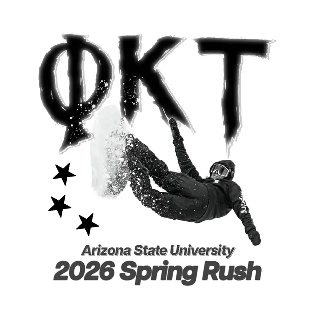 Phi Kappa Tau Snowboarder Graphic Rush Shirt