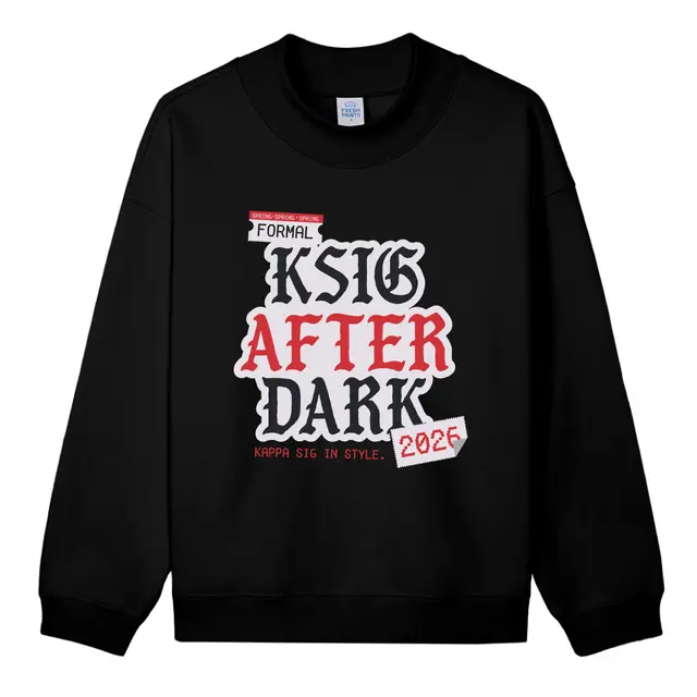 Kappa Sigma Bold Typography Semi Formal Sweater 2