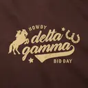 Delta Gamma Cowboy Graphic Rush Tanks