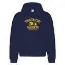 Theta Chi Football Helmets Parents Weekend Hoodie 2