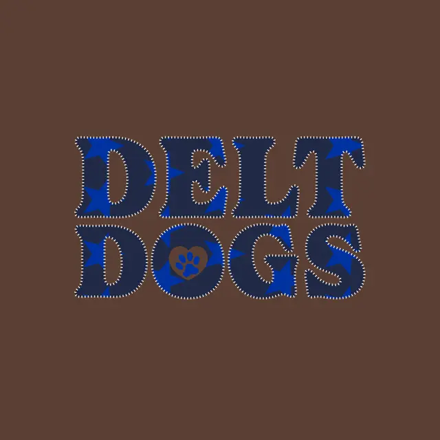 Delta Tau Delta Star Pattern Stitched Texts Philanthropy Shirt