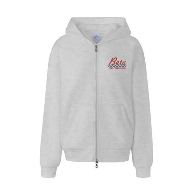 Beta Theta Pi Curved Text Checker Pattern Semi Formal Hoodie 2