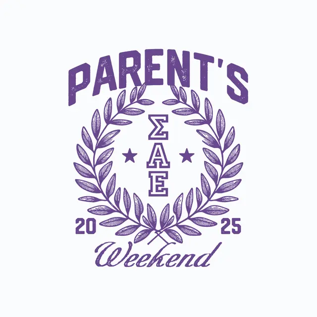 Sigma Alpha Epsilon Laurel Wreath Parent's Weekend Shirt