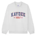 Nautical Patterned Varsity Text PR Sweater Design for Kappa Delta
