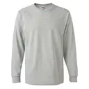 Fruit of the Loom HD Cotton Long Sleeve T-Shirt 4930r Athletic Heather Front