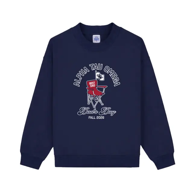 Alpha Tau Omega Sports Chair Graphic Parents Weekend Hoodie 2