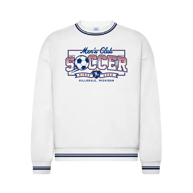 Men's Soccer Bold Lettering Soccer Ball PR Sweater 2