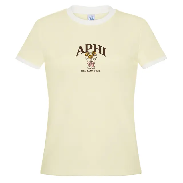 Alpha Phi Sunflower Bouquet Bid Day Shirt 2