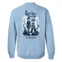 Sigma Kappa Gothic Couple Skeletons Airband Crewneck 2