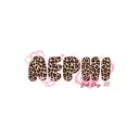 Alpha Epsilon Phi Leopard Print with Hearts Bid Day Shirts