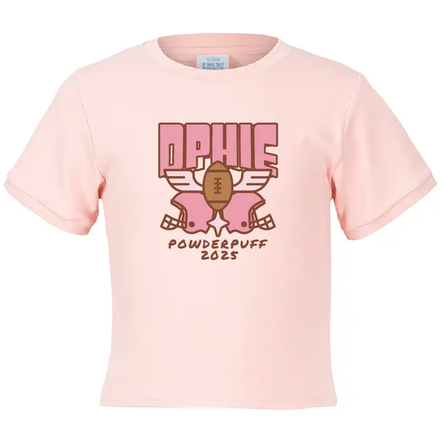 Delta Phi Epsilon Winged Football Powderpuff Philanthropy Shirt 2