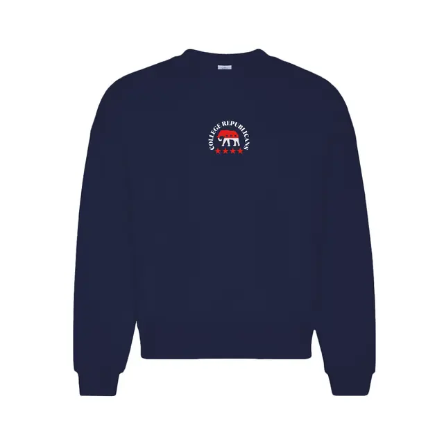 College Republicans Elephant Graphic PR Crewneck 2