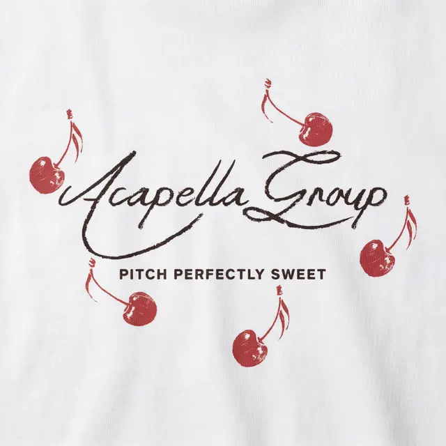 Acapella Group Hand Drawn Cherries PR Sweater