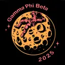 Gamma Phi Beta Astronaut on Moon PR Shirt