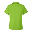 Core 365 Women's Fusion ChromaSoft™ Pique Polo Acid Green Back