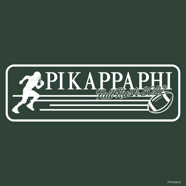 Pi Kappa Phi Athletic Charge Design for Tank for Fraternity PR