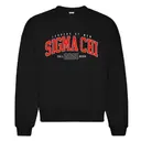 Sigma Chi Bold Red Text Fall Rush Crewneck 2