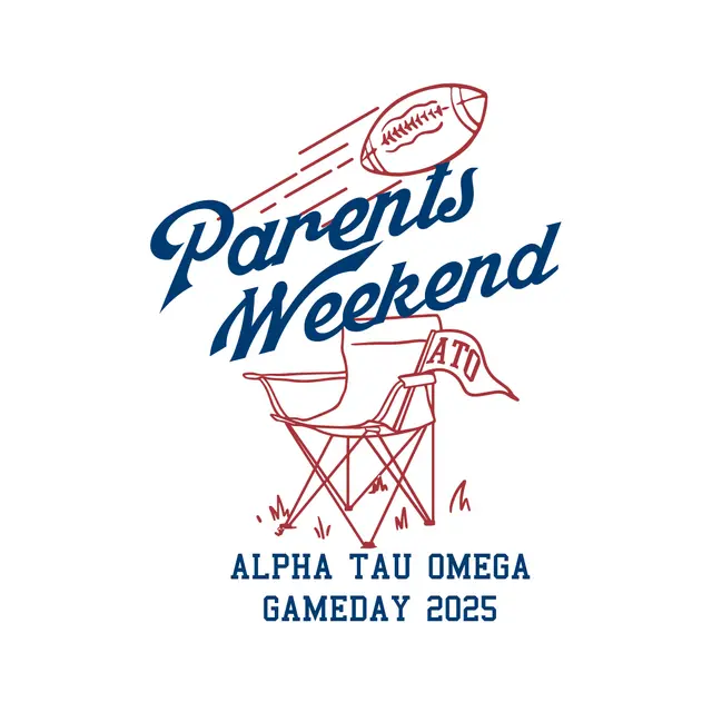 Alpha Tau Omega Football Chair Parents Weekend Hoodie