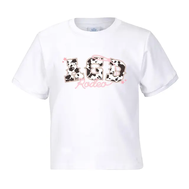 Alpha Gamma Delta Cow Print Lettering Retreat Shirt 2