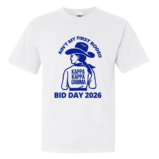 Kappa Kappa Gamma Rodeo Theme Bid Shirt 2