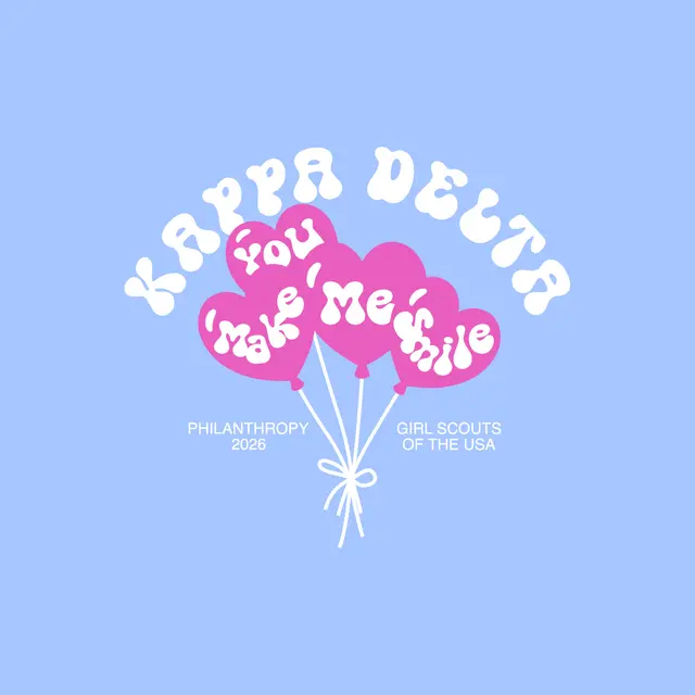 Kappa Delta Balloon Heart Philanthropy Tank