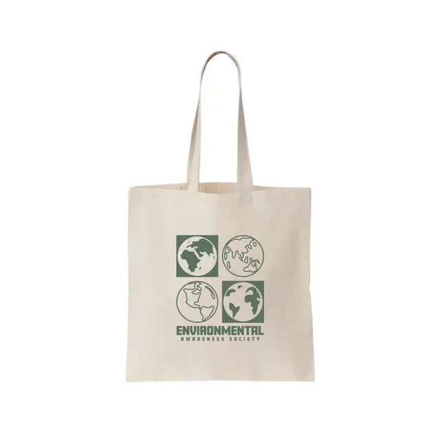 Environmental Awareness Society Earth Graphic PR Tote 2