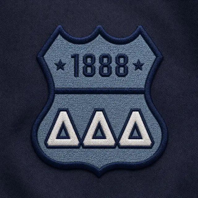Delta Delta Delta Badge Graphic PR Shorts
