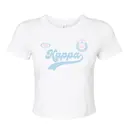 Kappa Kappa Gamma Bubbly Script with Wreath Crest Game Day Shirt 2