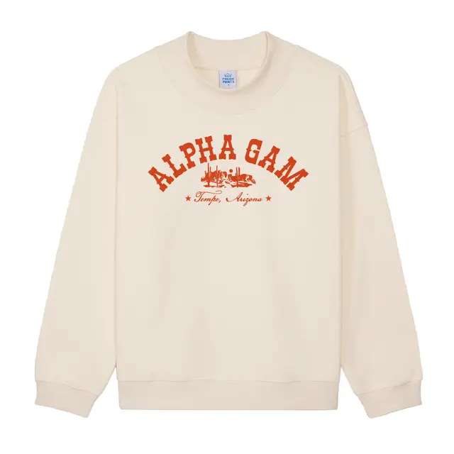 Alpha Gamma Delta Desert Landscape PR Sweater 2